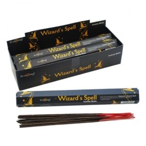 Wizard's Spell Incense Sticks with a calming aroma for a serene atmosphere.