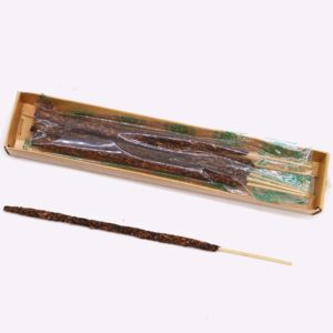 Natural Botanical Masala Incense sticks with a warm cinnamon scent in elegant packaging.