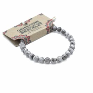 Gemstone Manifestation Bracelet featuring Map Stone for prosperity and intention.