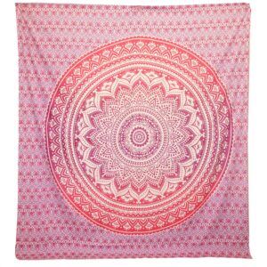 Purple Umrao Mandala wall hanging, perfect for home decor and mindful living.