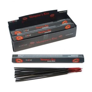 Vampire's Kiss Incense Sticks with a calming aroma for a serene atmosphere.