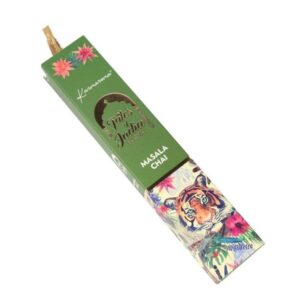 Masala Chai incense sticks from Soul Inspirations, perfect for creating a calming atmosphere.