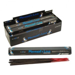 Mermaid's Love Incense Sticks with a calming aroma for a serene atmosphere.