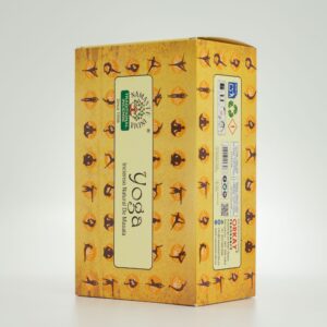 Namaste Mandala Masala Incense sticks in a serene setting for yoga practice.