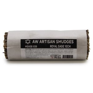 Royal Sage smudge stick for cleansing and enhancing your space.