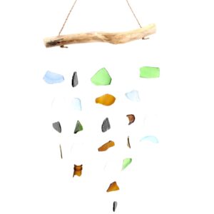 Multi-coloured hanging strings for a vibrant home decor accent.